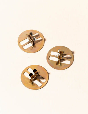 low profile wood wick clips