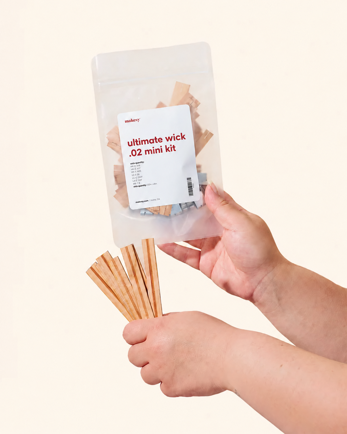 Wood Wick Sample Kits for Candle Making