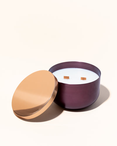 17oz ory™ metal candle vessel & lid