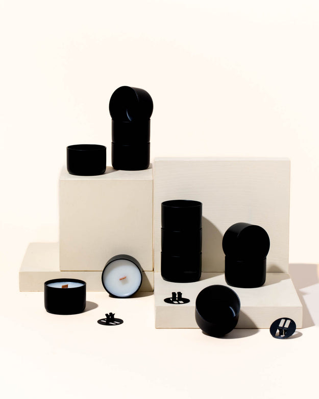 matte black / set of 12