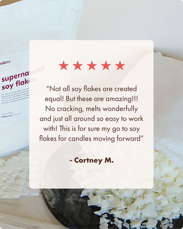 supernatural soy flakes™ candle wax
