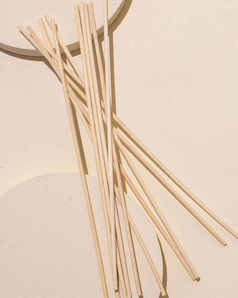natural rattan diffuser reeds - set of 100 - Makesy