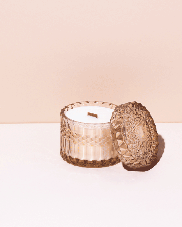 eco matte white dust cover wood wick- set of 12 - Makesy