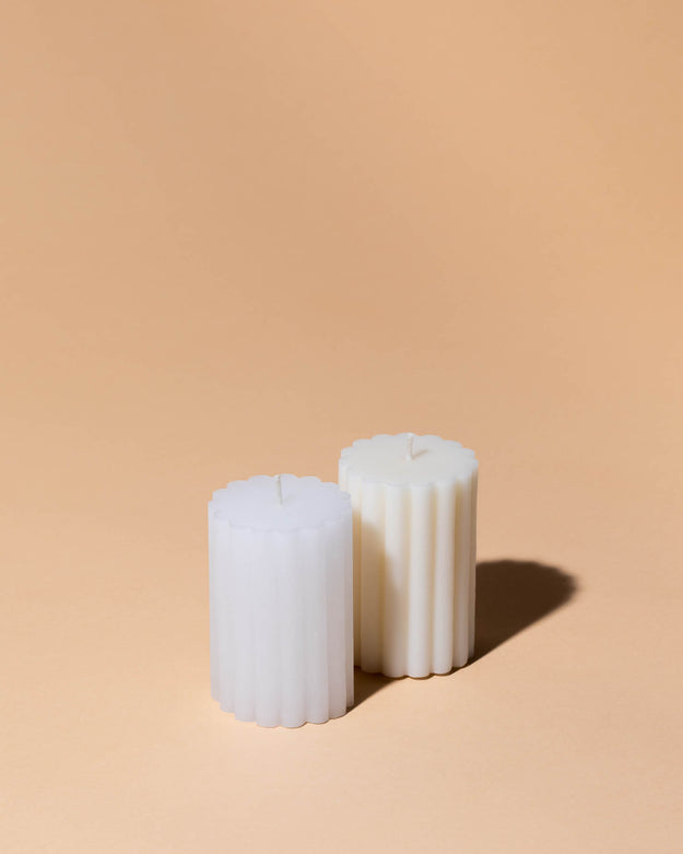 super silicone pillar mold - fluted - Makesy