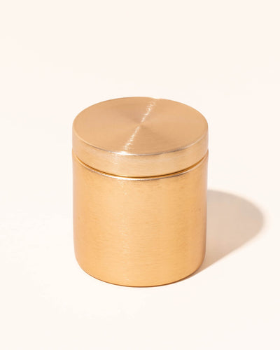 9oz glam tin & lid - gold - the stash