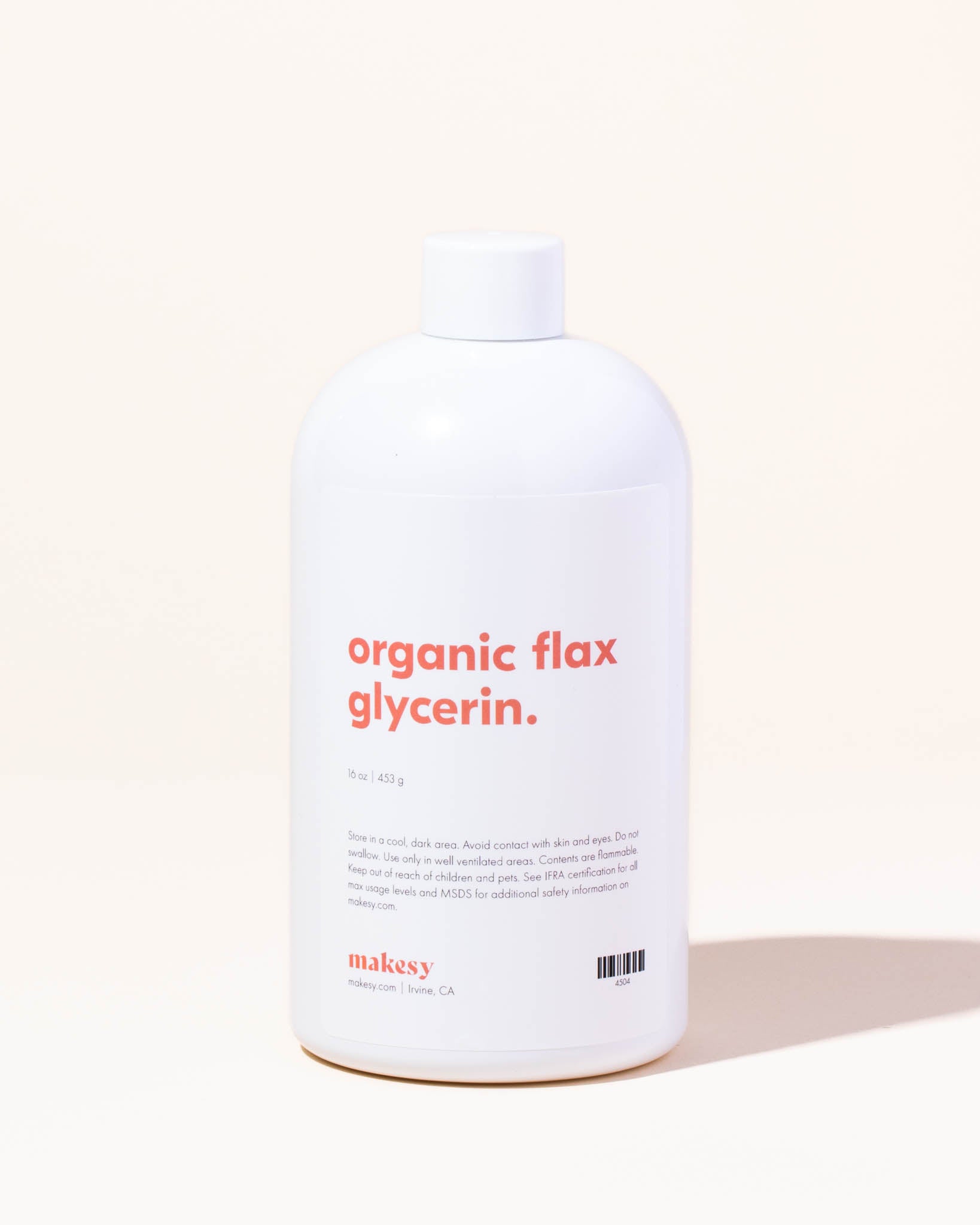 Organic Flax Glycerin, All Natural