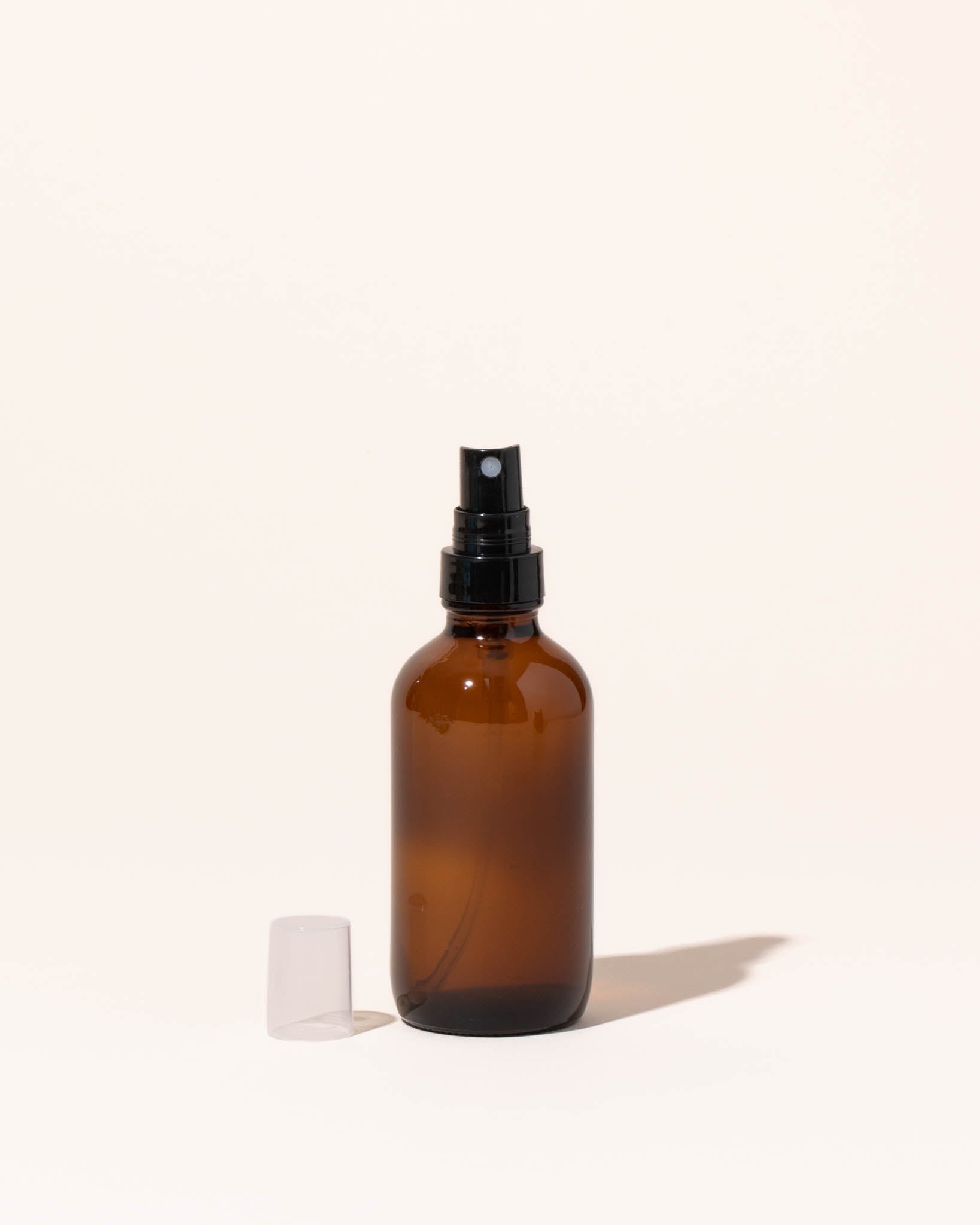4 oz / 118 ml amber glass fine mist spray bottle - Makesy