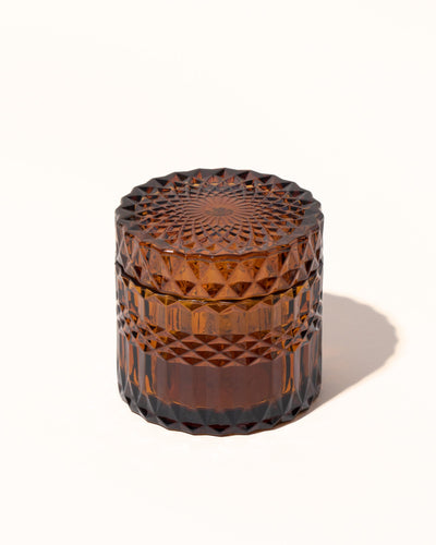 7oz posh vessel & lid- translucent citrine - the stash