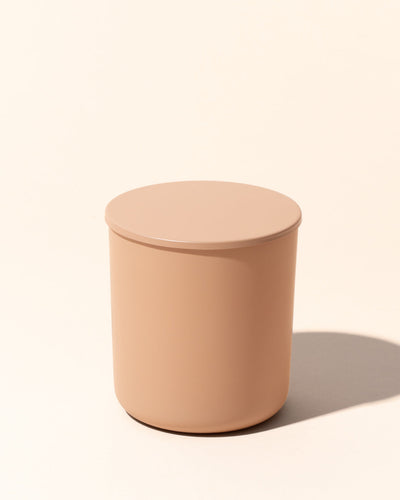 8oz aura vessel & lid- matte khaki - the stash