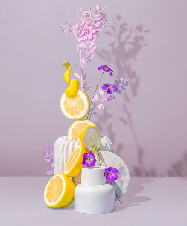 CALABRIAN LEMON + LILAC LEAVES