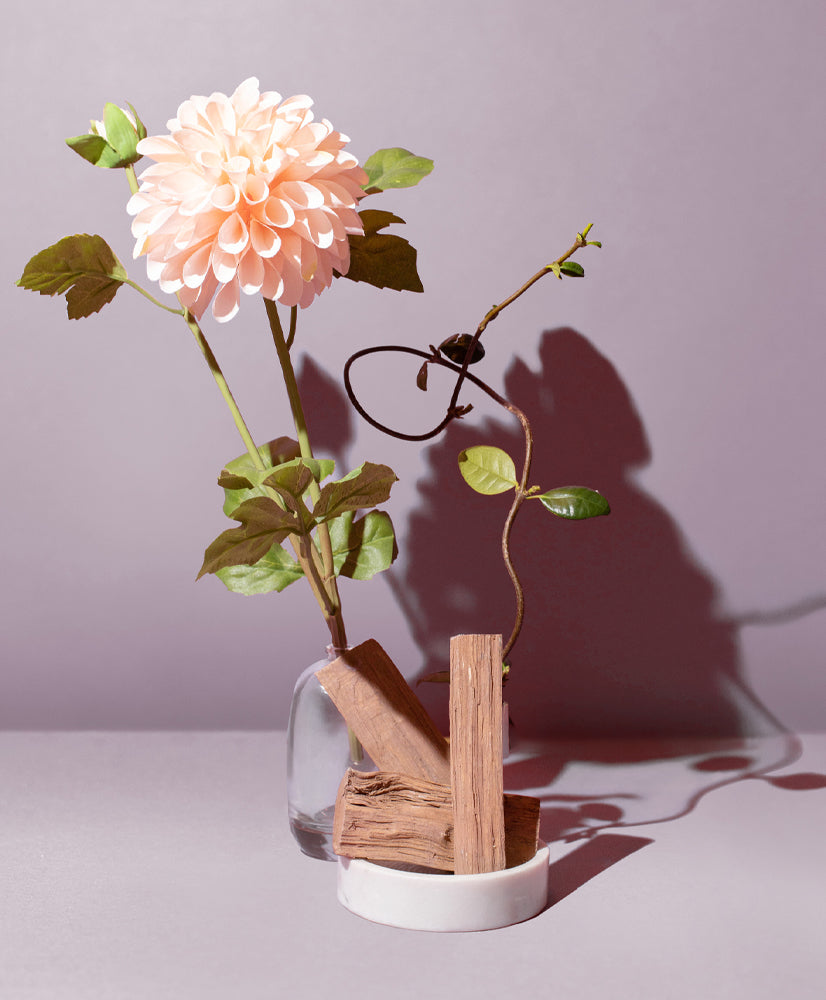 DAHLIA PETALS + SANDALWOOD