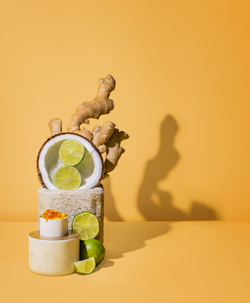 GINGER COCONUT + AMBER