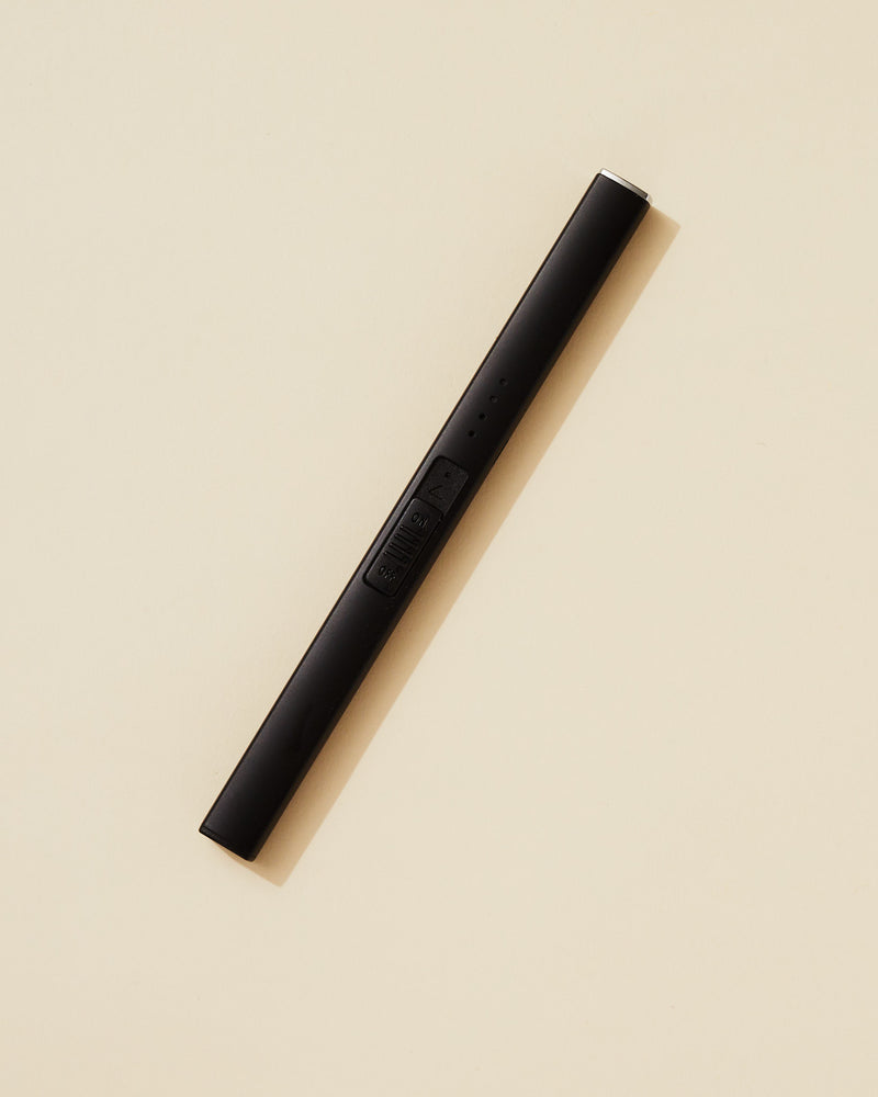eco slim electric lighter black