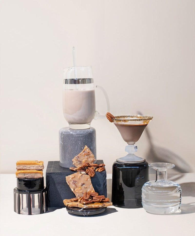 pecan martini & muscovado sugar - Makesy