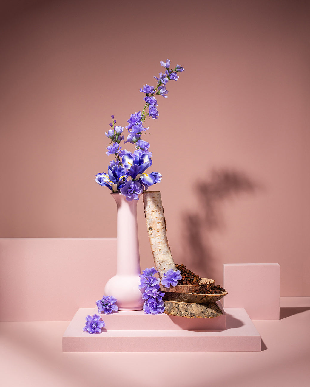 bronzed orris & pink suede - Makesy