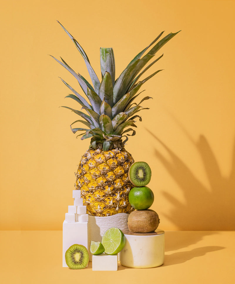 natural pineapple juice & kiwi