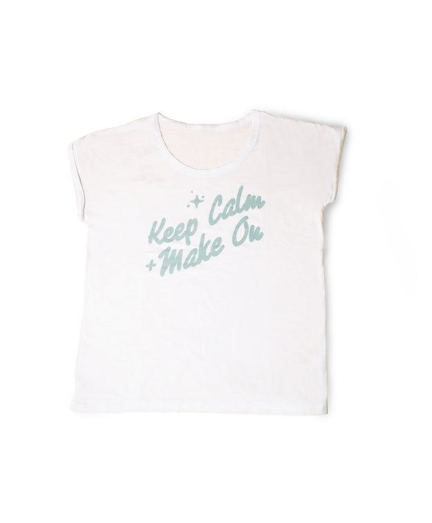 Keep Calm + Make On Tee