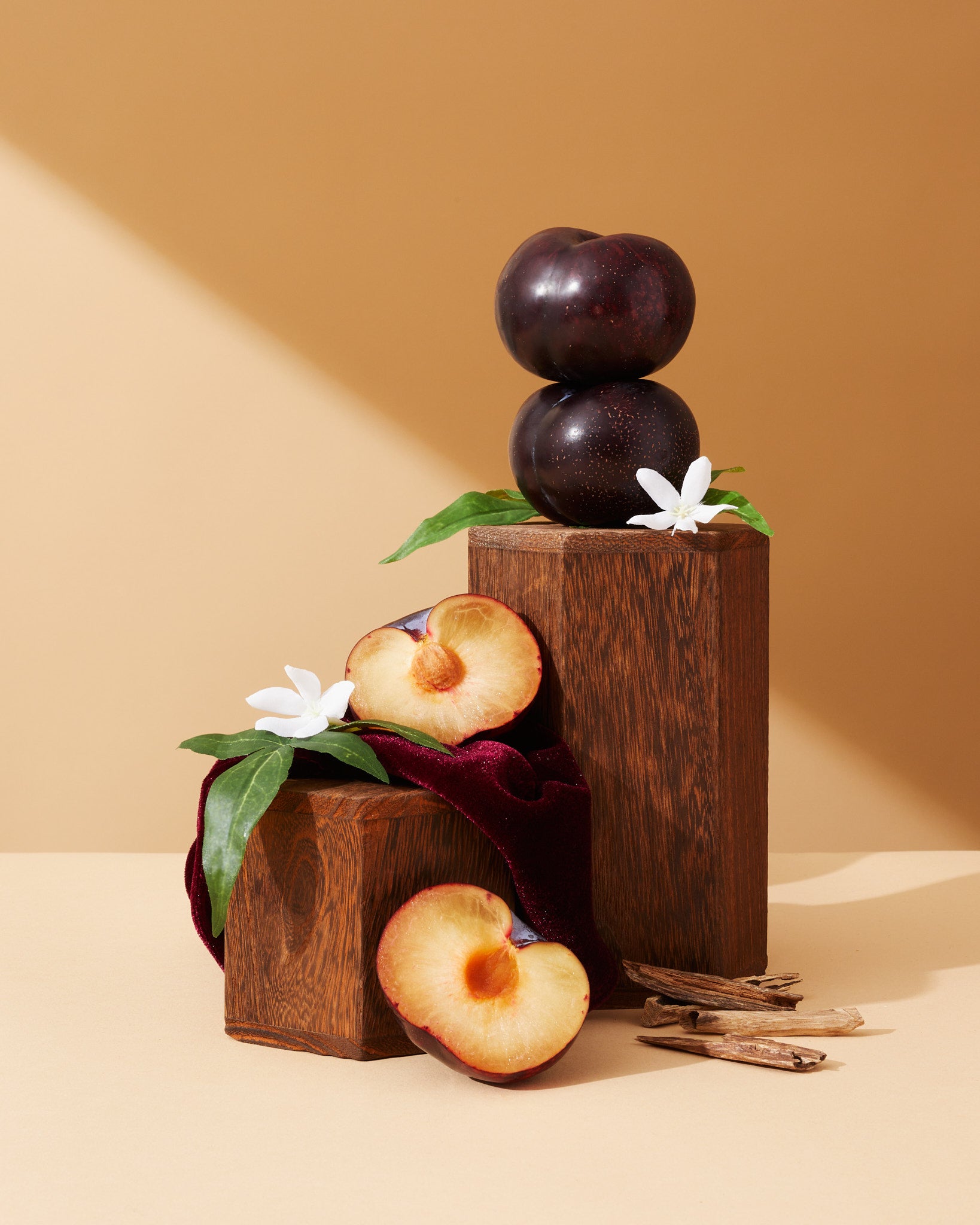 damask plum & velvet cashmere - Makesy