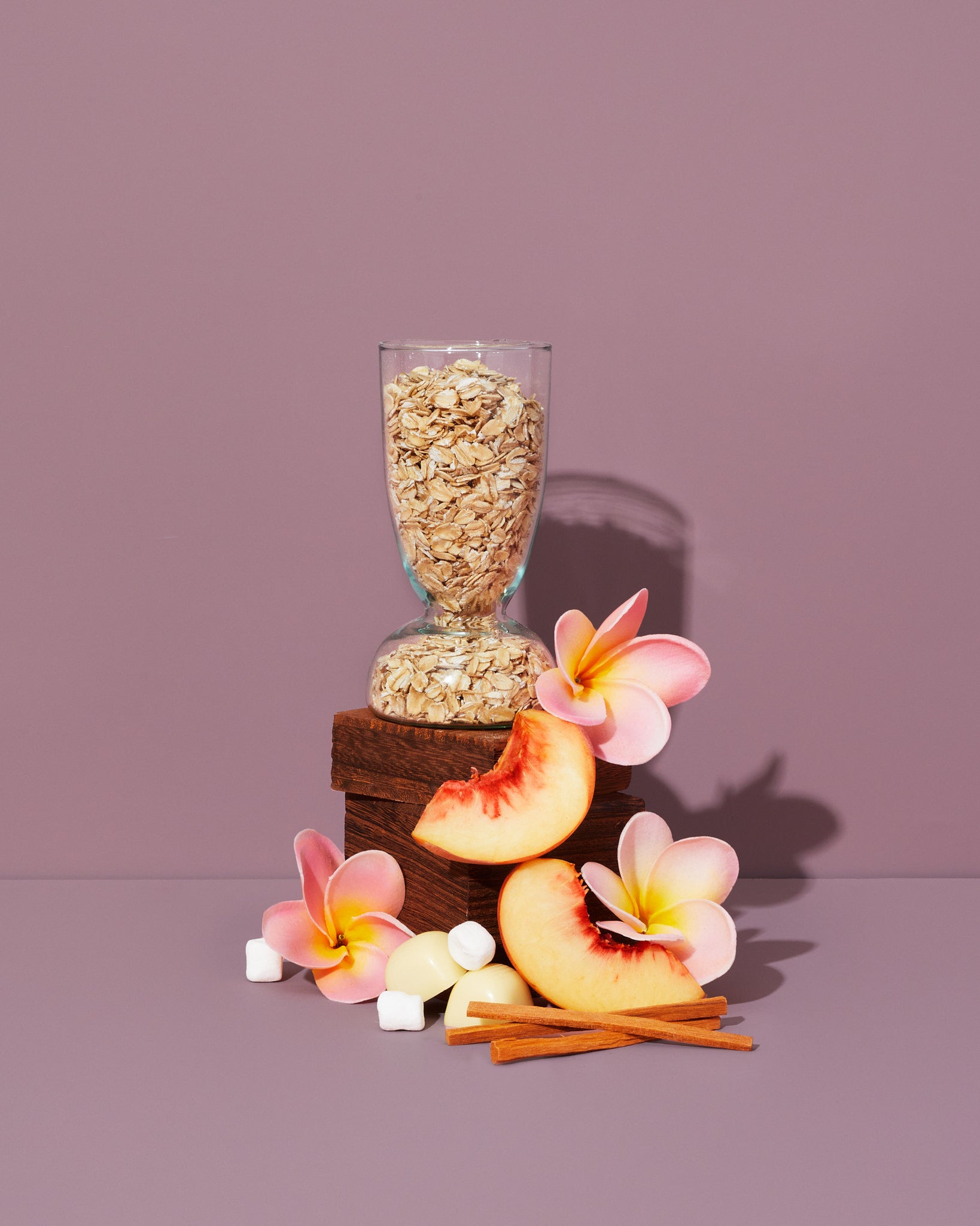 sugared tiare & creamy oats - Makesy
