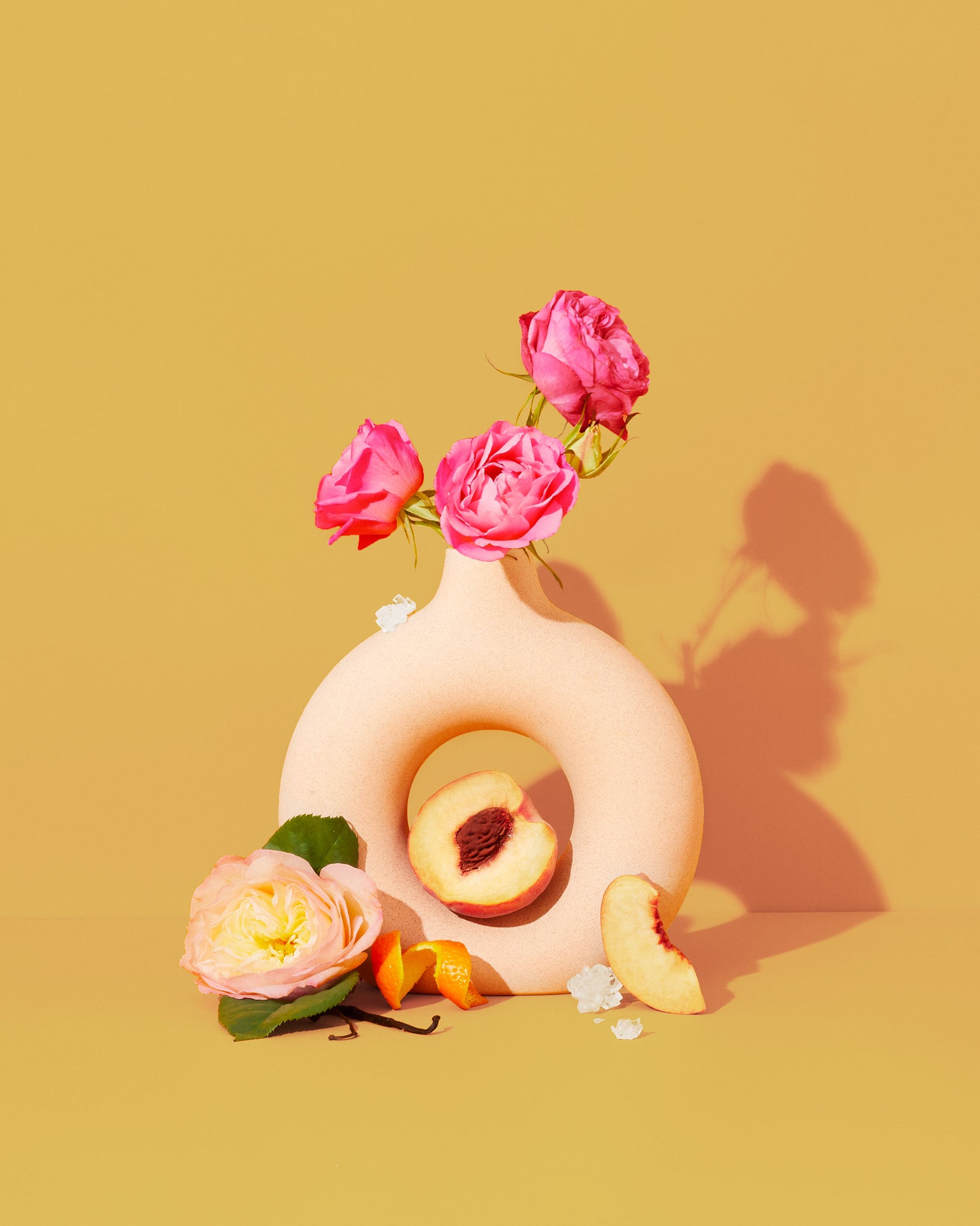 beach rose & peach peony - Makesy