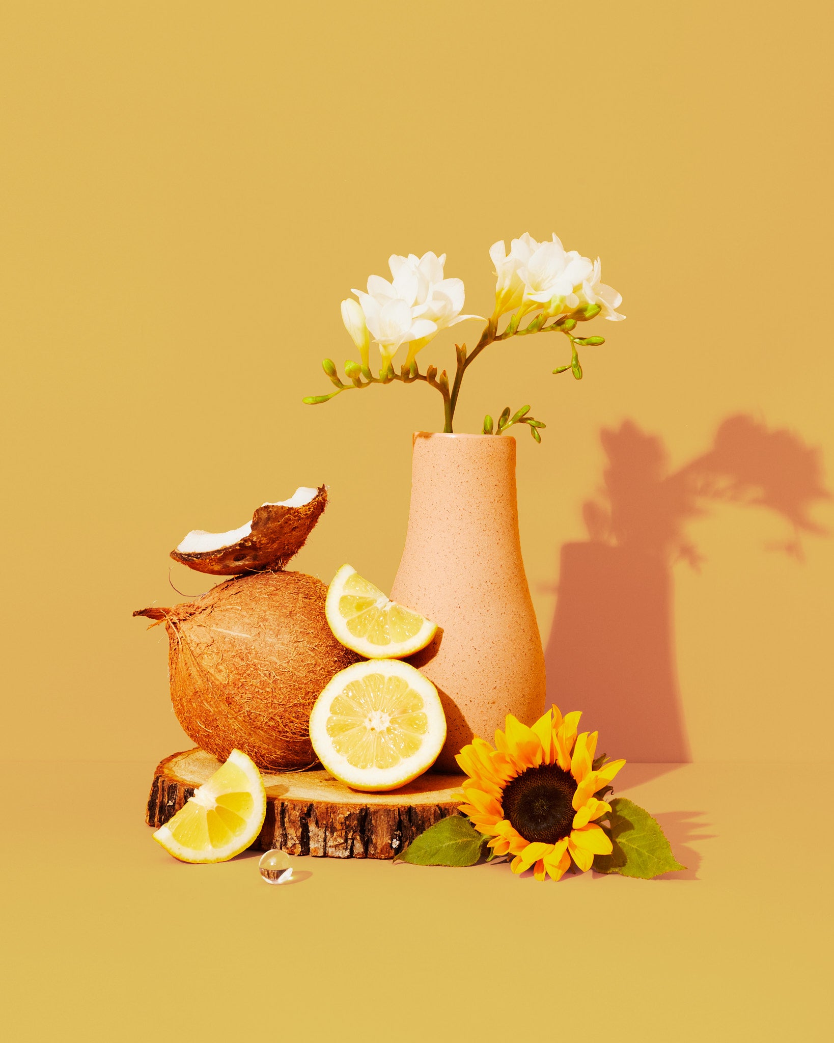 sunflower yuzu & freesia - Makesy