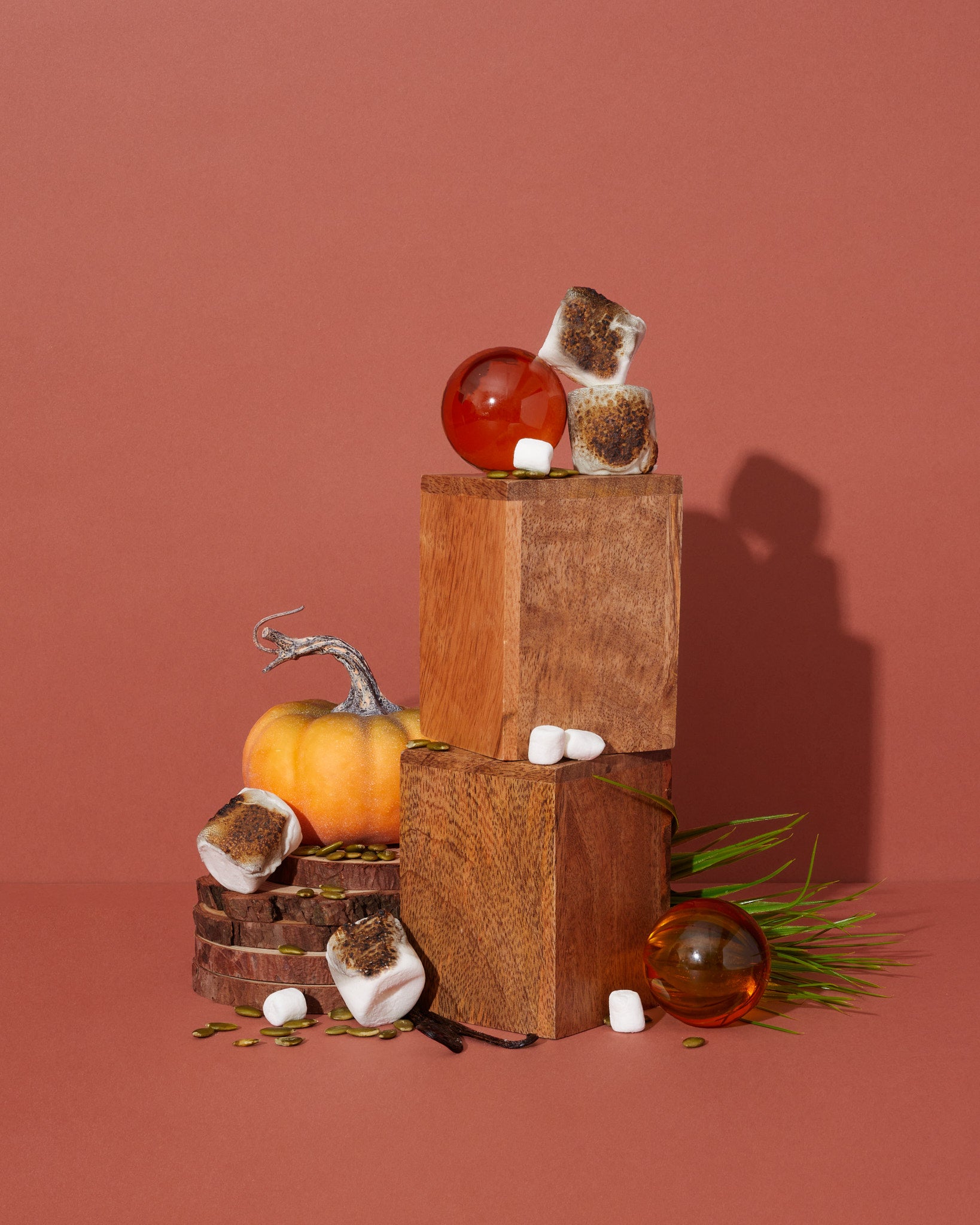 toasted marshmallow & pumpkin brûlée - Makesy