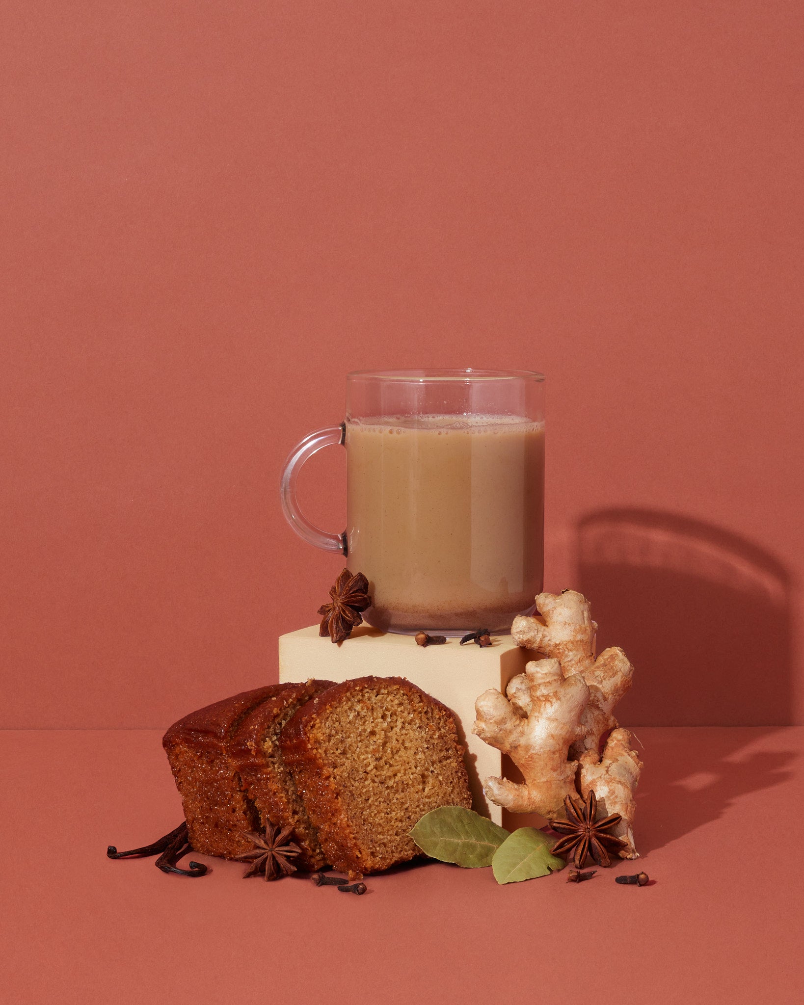 warm gingerbread & masala chai - Makesy