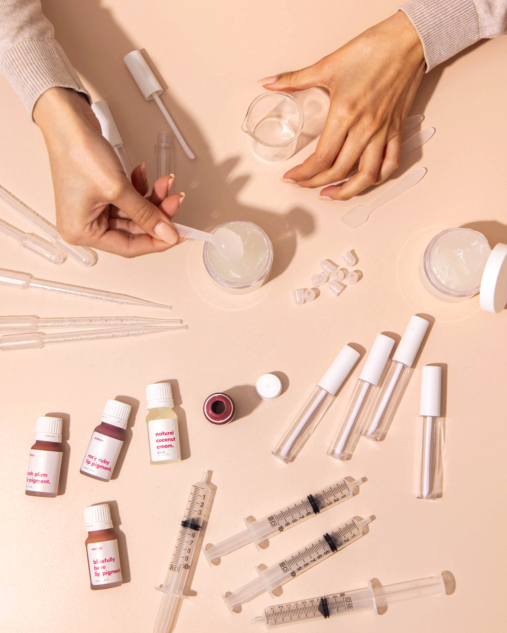 lip gloss starter kit - Makesy