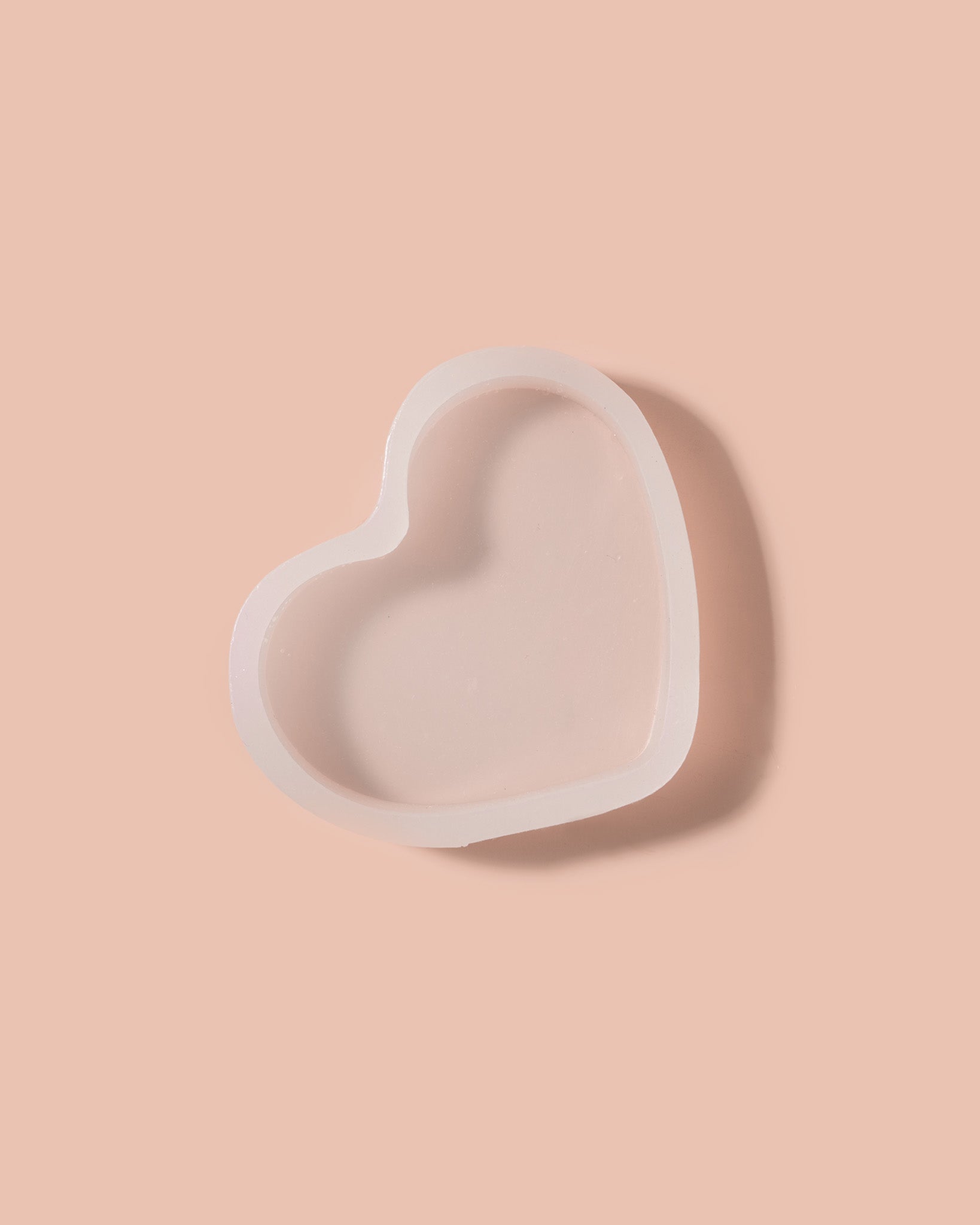 Silicone Heart Mold, 1 Cavity for Soap, Wax Melts or Tarts