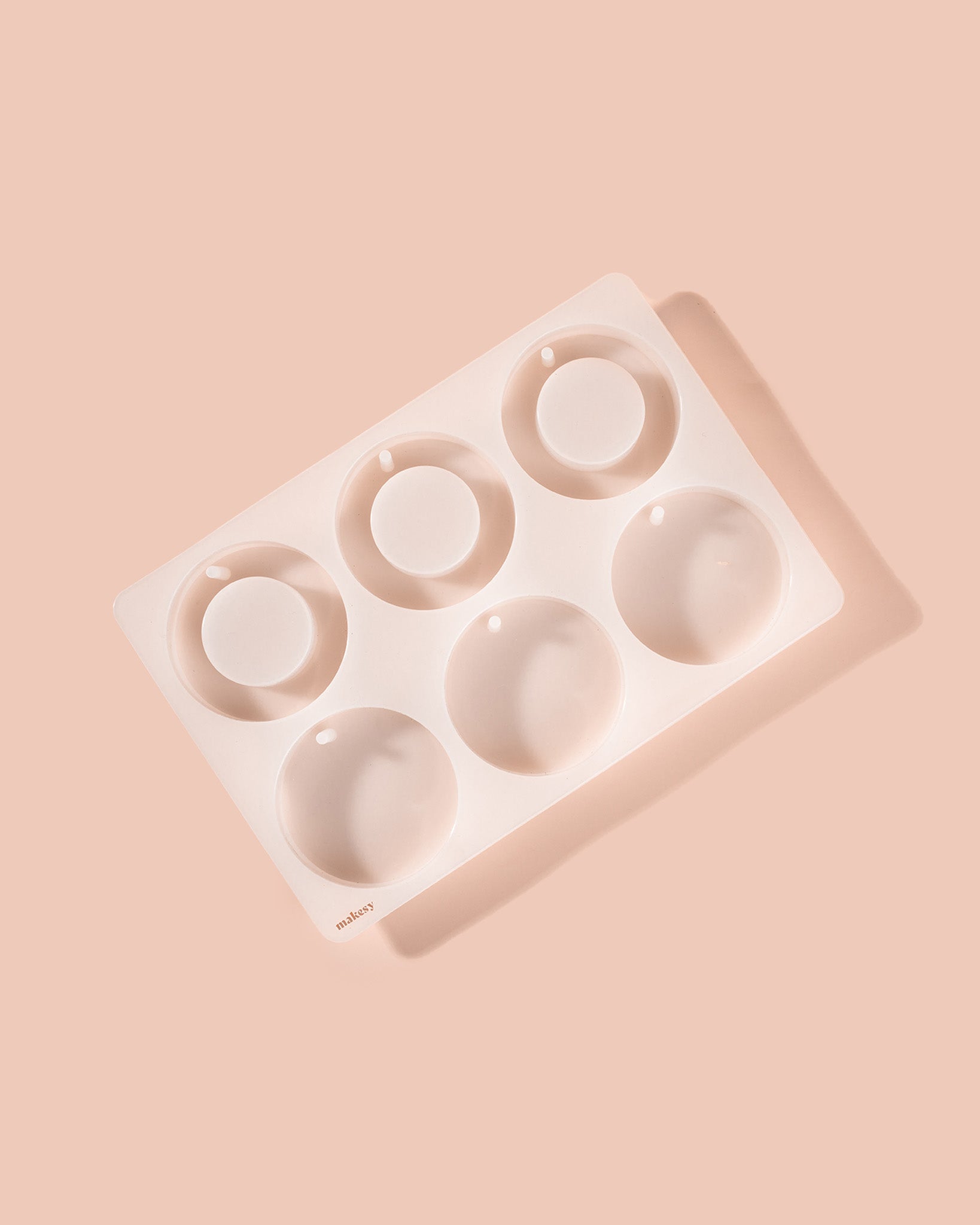 silicone round 6 cavity mold - Makesy