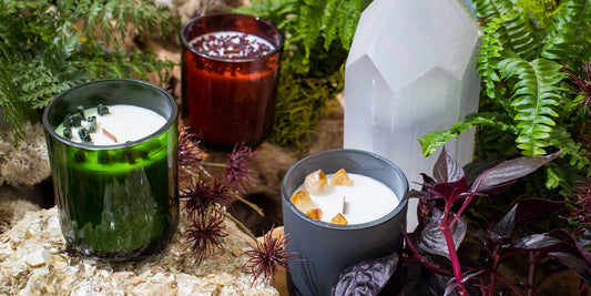 How to Make Sacred Gemstone Candles