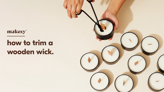 How To Trim A Wooden Wick