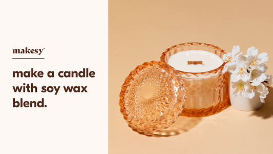 Make A Candle With Soy Blend Wax