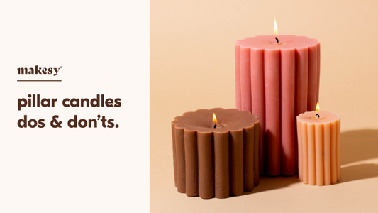 The Do's & Don'ts Of Making Pillar Candles