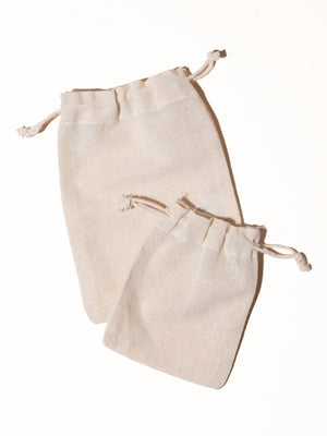 cotton drawstring bag - Makesy