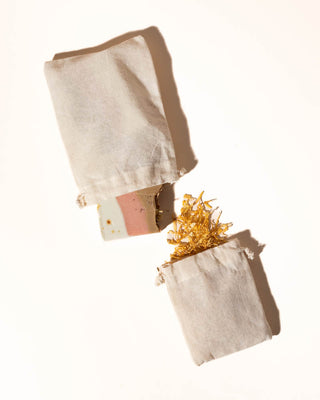 cotton drawstring bag - Makesy