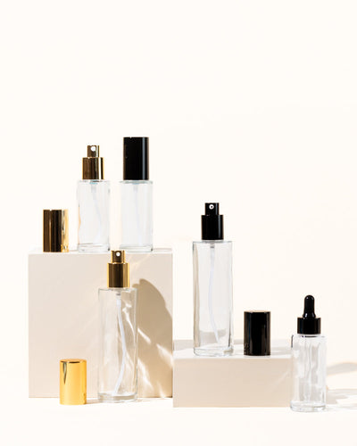capri glass perfume bottles - the stash
