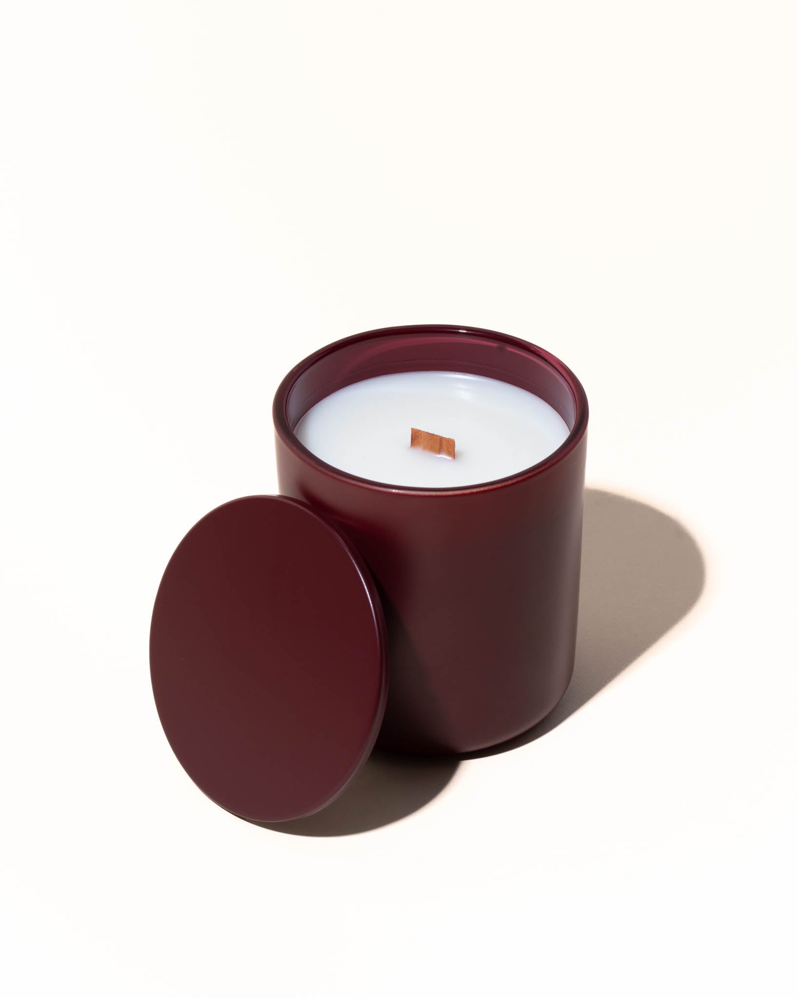 8oz aura vessel & lid- matte wine - the stash