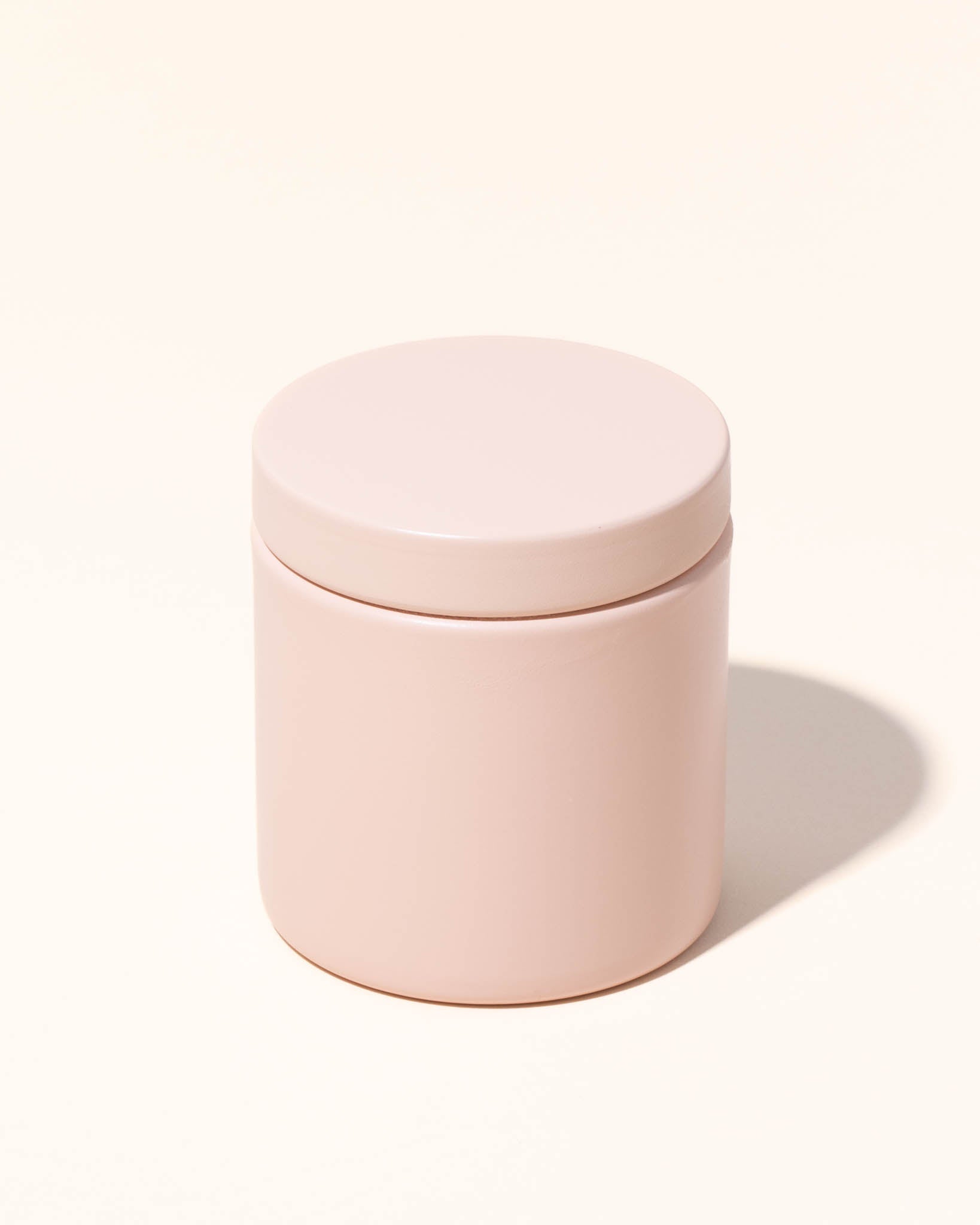 9oz glam tin & lid - peach - the stash