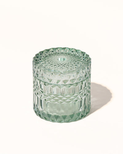 7oz posh vessel & lid - translucent mint - the stash