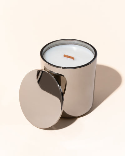 thin metal candle lid