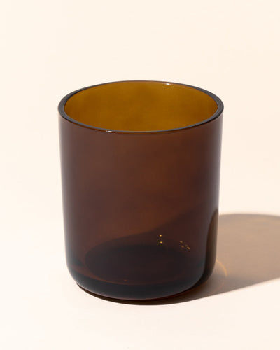 12oz aura vessel - translucent amber - the stash