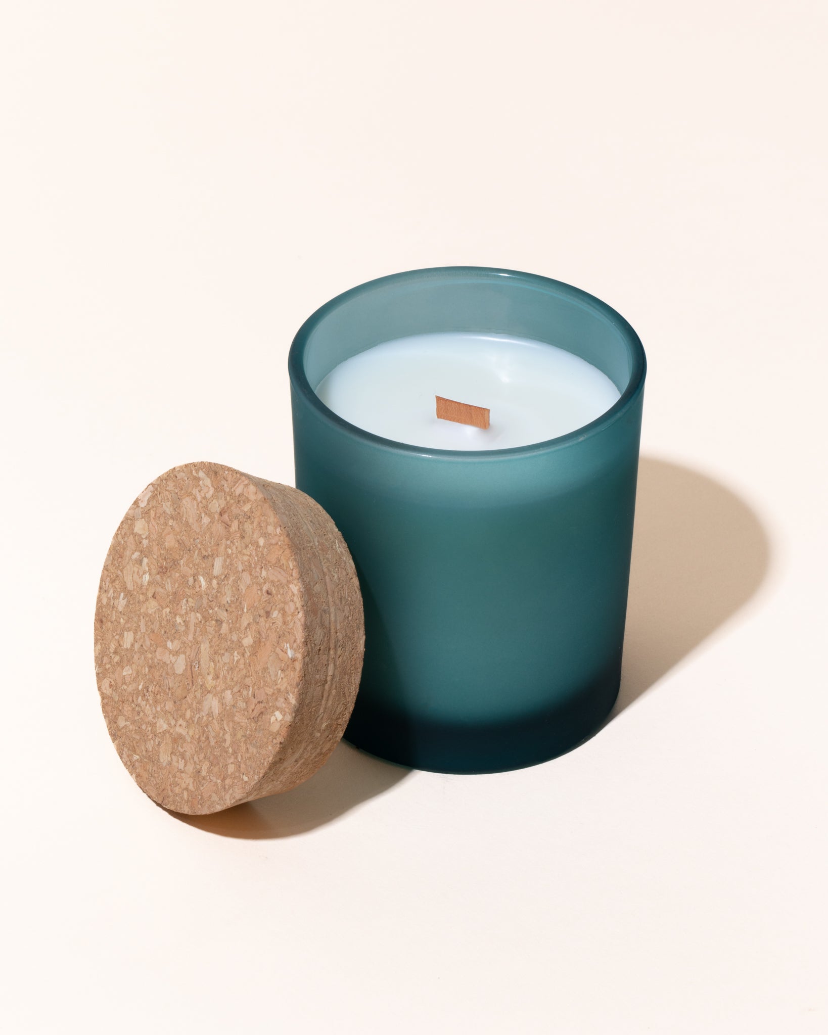 7oz icon vessel & lid- frosted peacock - the stash