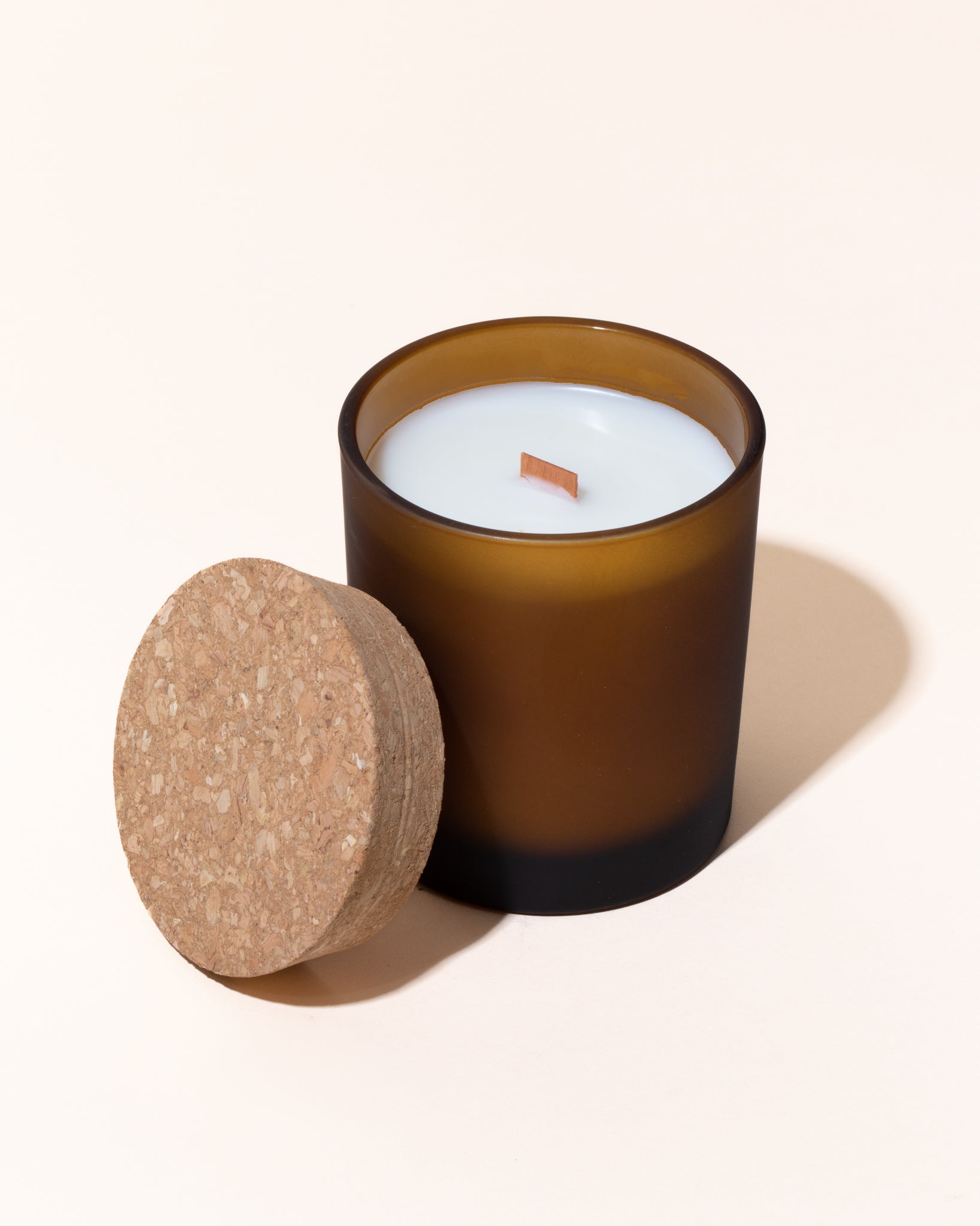7oz icon vessel & lid- frosted amber - the stash