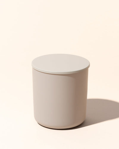 8oz aura vessel & lid- matte stonewashed - the stash