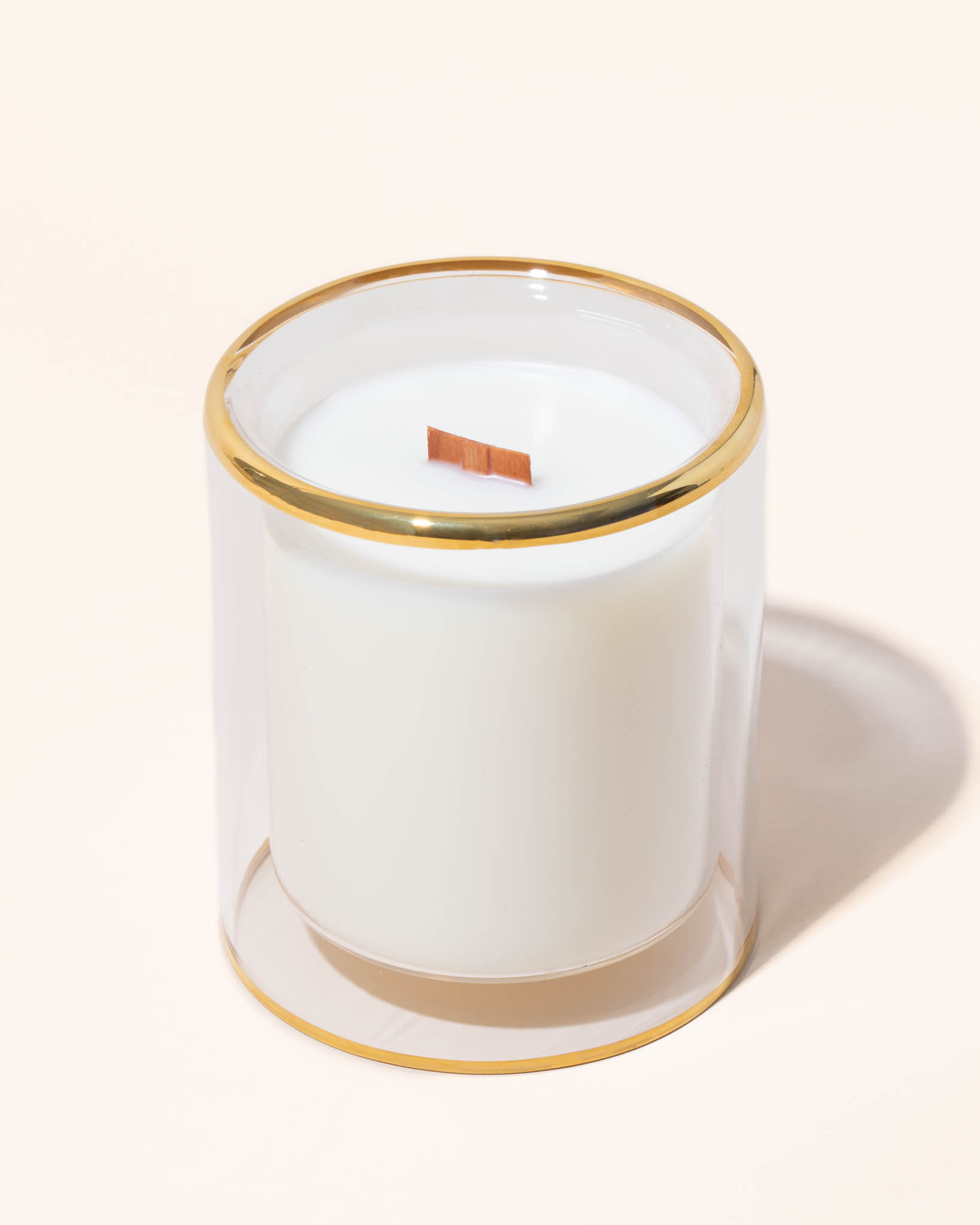 11oz allure vessel  - gold rim - the stash