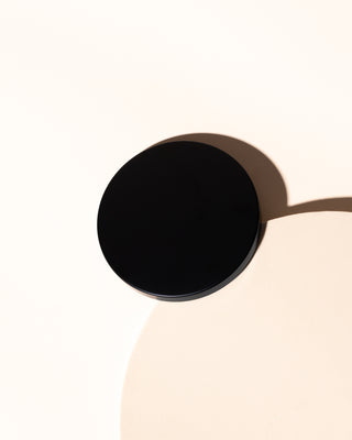 luxe metal candle lid with gasket