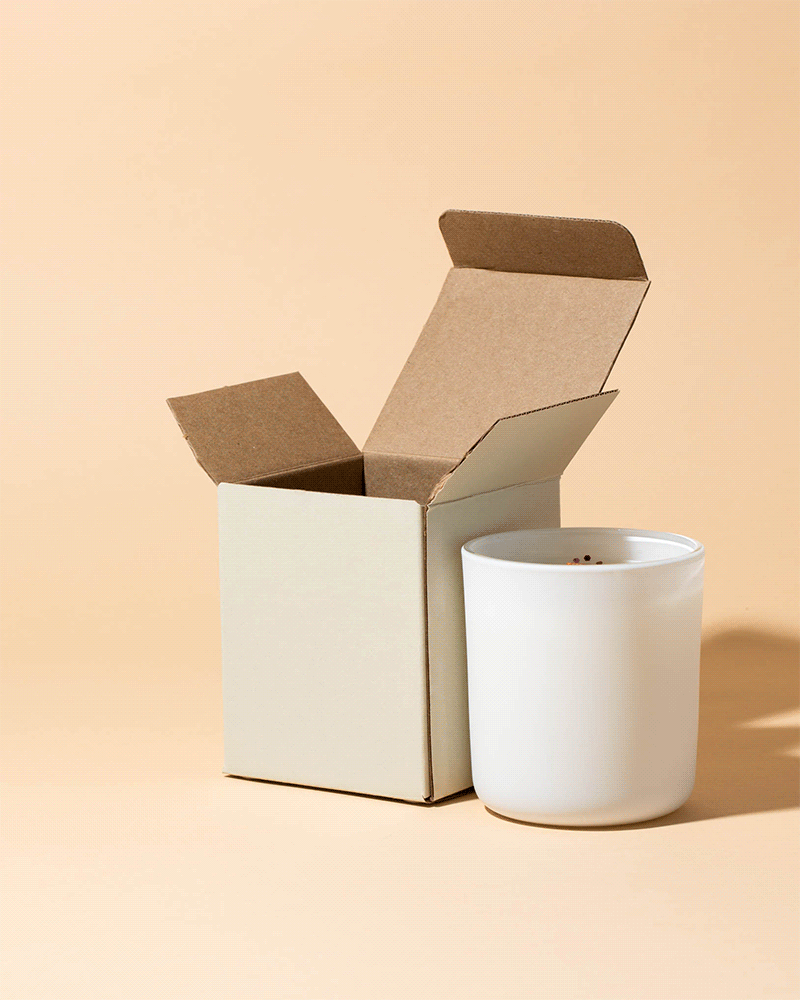 8 oz Apothecary Jar Retail Box, Makesy