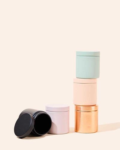 9oz glam™ candle tin & lid - the stash
