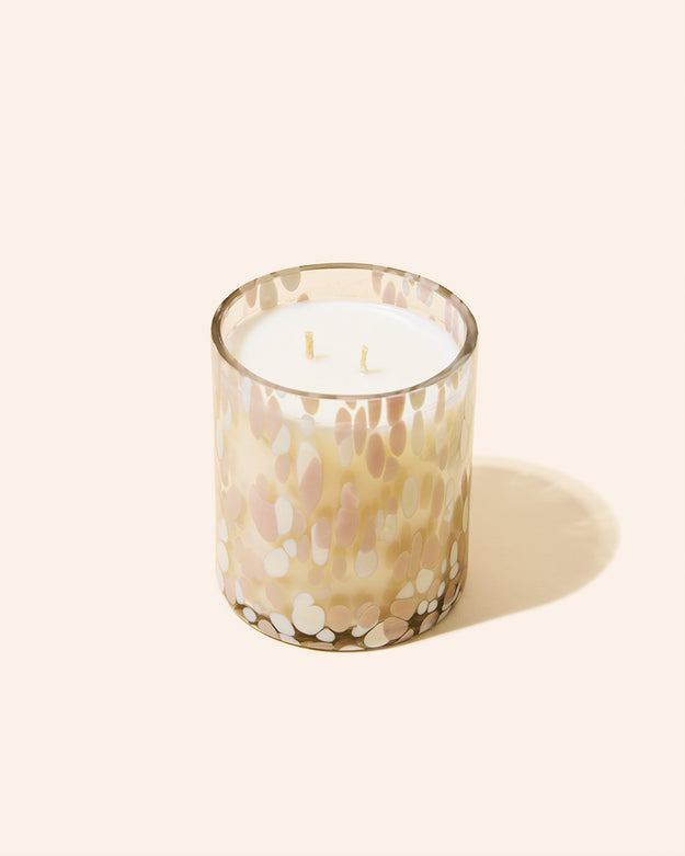 12oz speckle candle vessel